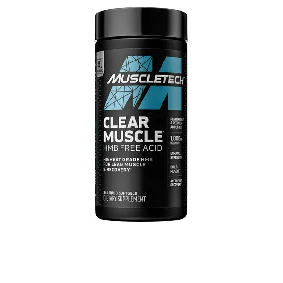 MuscleTech Clear Muscle Post Workout Muscle Recovery with HMB Supplement Pill, 84ct - Kansas Nuitrition - HNZSDS