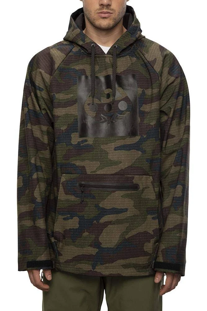 686 Men&s Waterproof Hoody Dark Camo / S