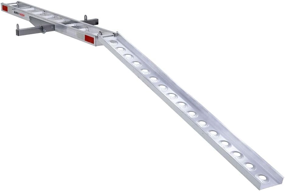 Black Widow AMC-400L Aluminum Motorcycle Carrier with 6' Ramp