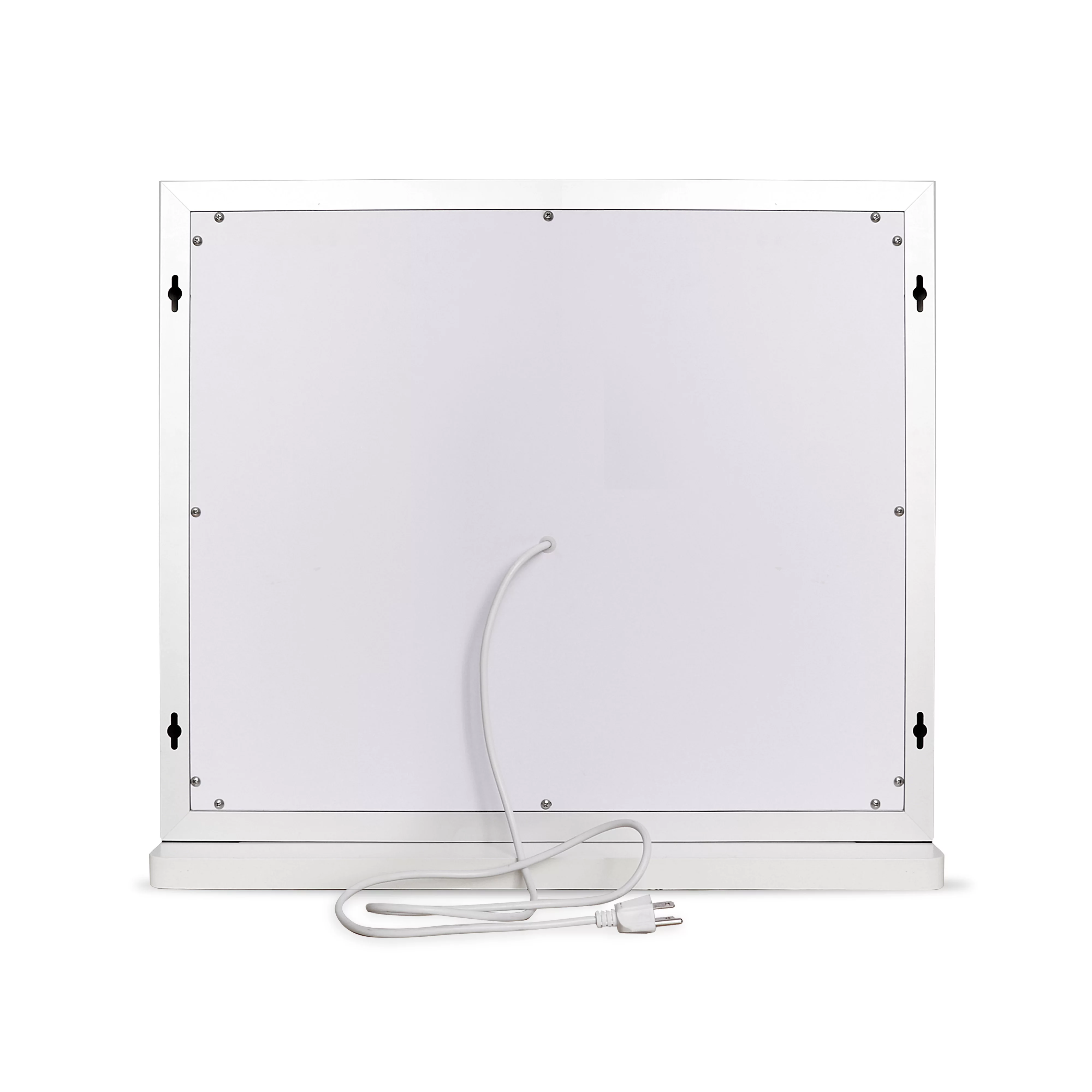 TOV Furniture Lola White Vanity Mirror with Smart Sensor Switch
