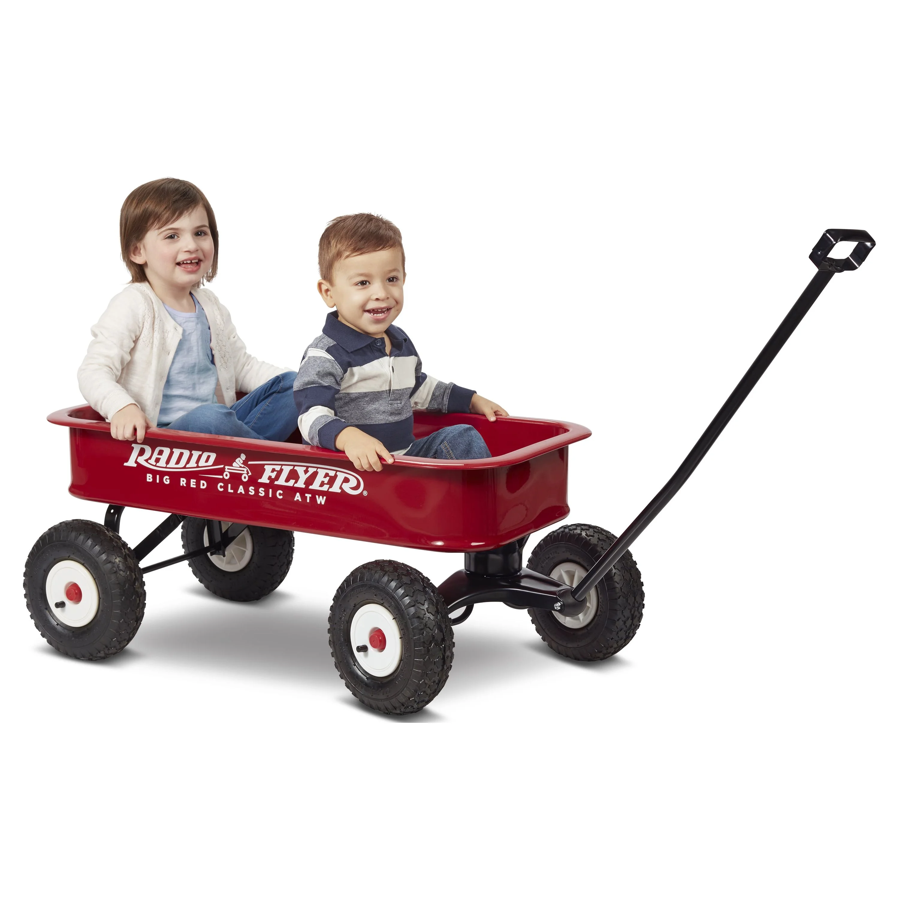 Radio Flyer, Big Red Classic ATW Wagon, All-Terrain Air Tires, Red