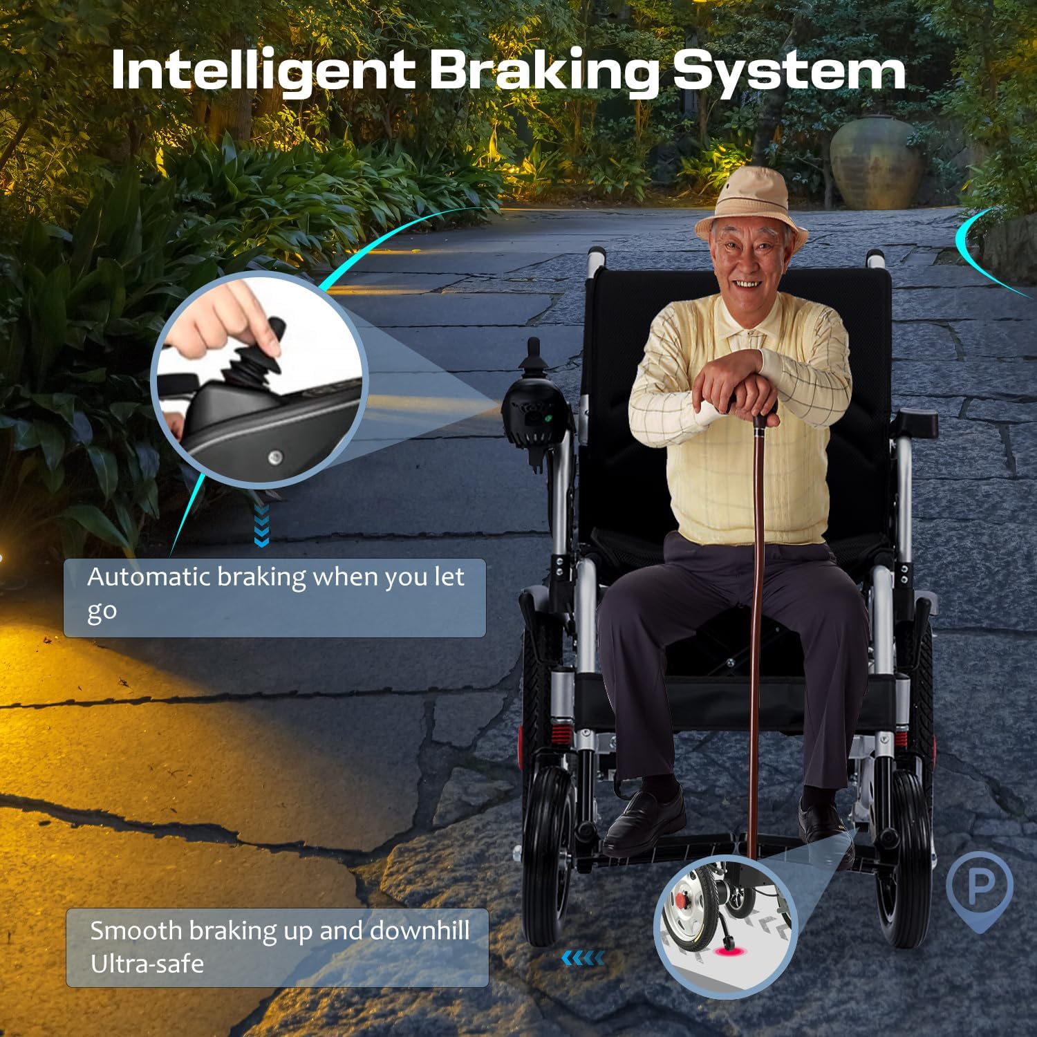 Electric Wheelchair for Adults