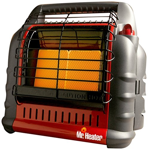Mr. Heater Portable Big Buddy Propane Heater with 10-Feet Propane Hose Assembly and Propane Tank Refill Adapter Bundle