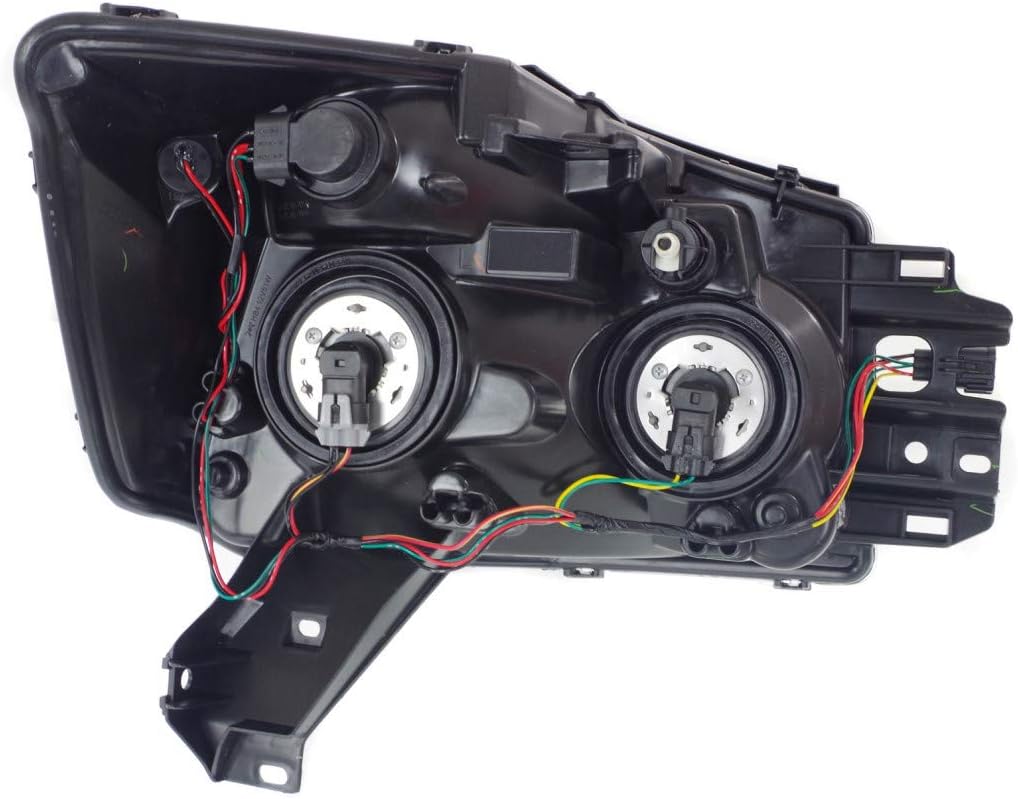 For Nissan Armada Headlight Assembly 2004 2005 2006 Pair Driver and Passenger Side CAPA NI2502154C
