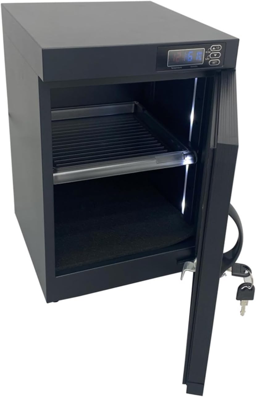 Electronic Dry Cabinet 30L, 2 Layers Camera Digital Dehumidifying Dry Box for Camera Lens and Electronic Equipment Storage - Smart Home Appliances