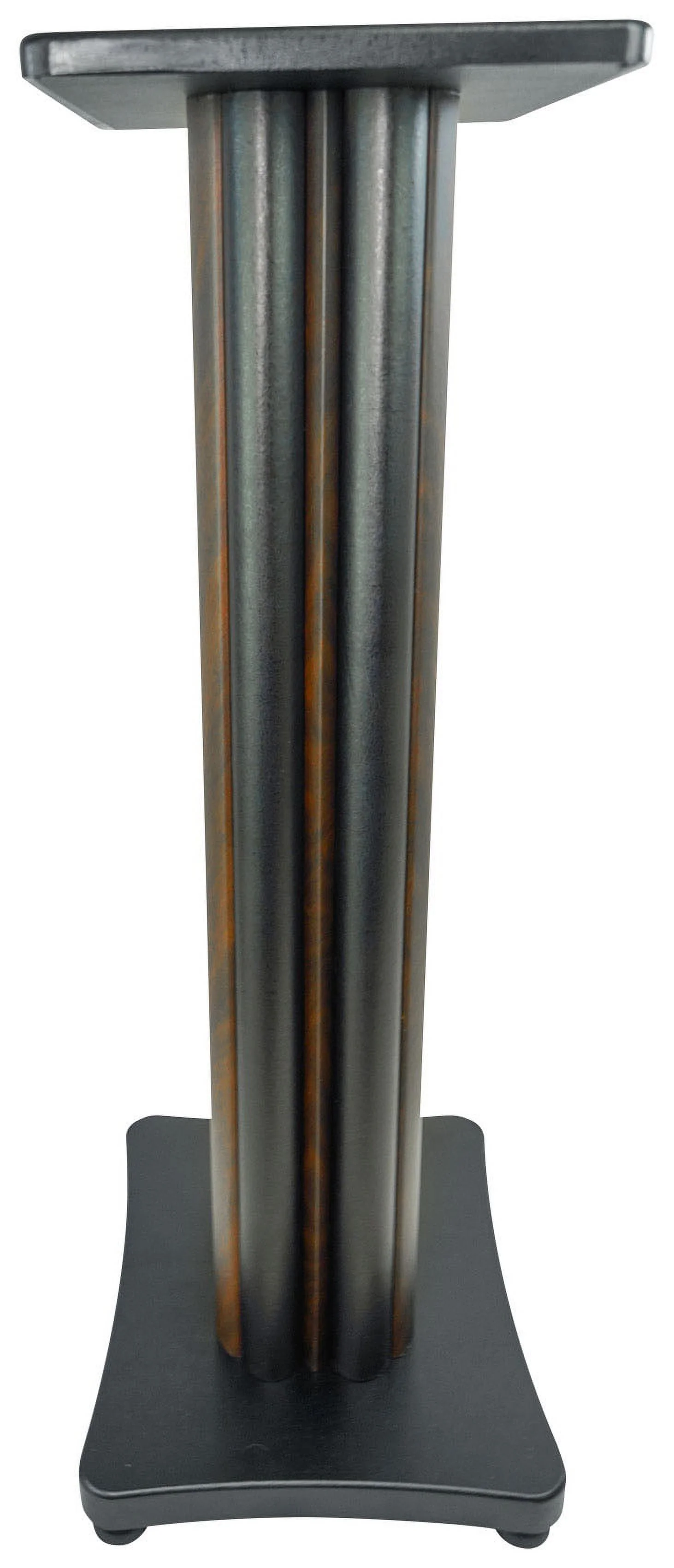 (2) Rockville SS28D Dark Wood Grain 28" Speaker Stands Fits Mackie CR5-X