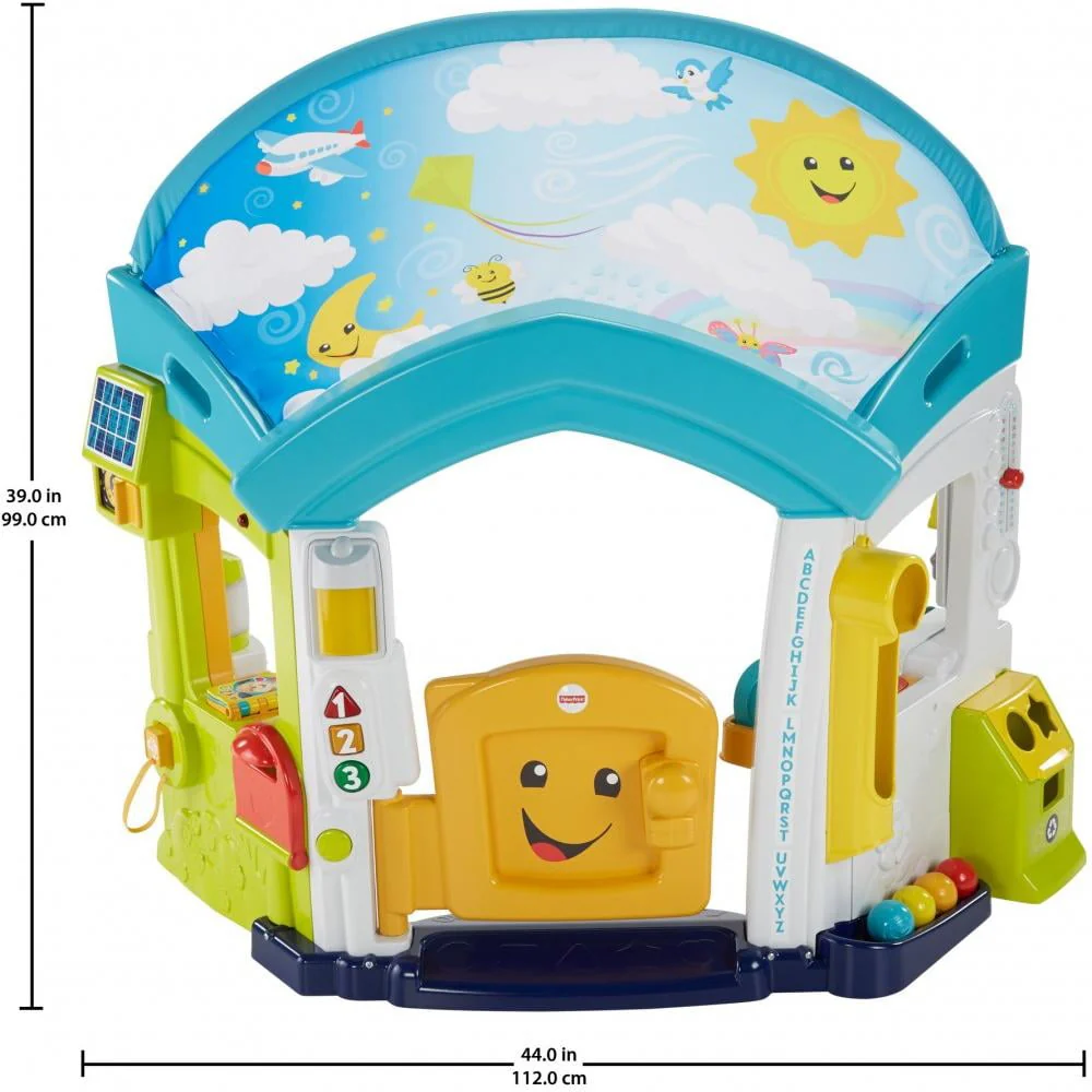 Fisher-Price Laugh & Learn Playhouse Educational Toy for Babies & Toddlers, Smart Learning Home
