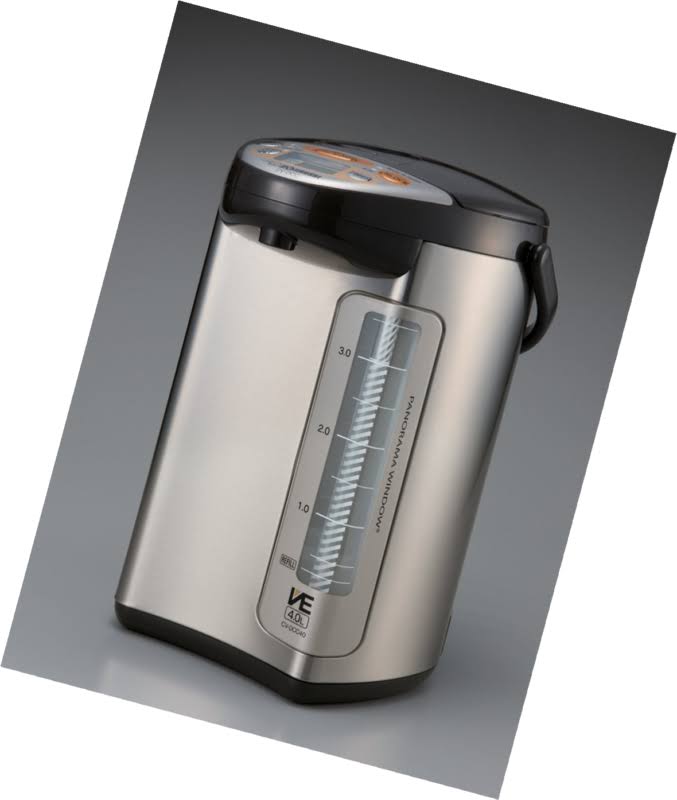 Zojirushi America Corporation CV-DCC40XT VE Hybrid Water Boiler and Warmer, 4-Liter, Stainless Dark