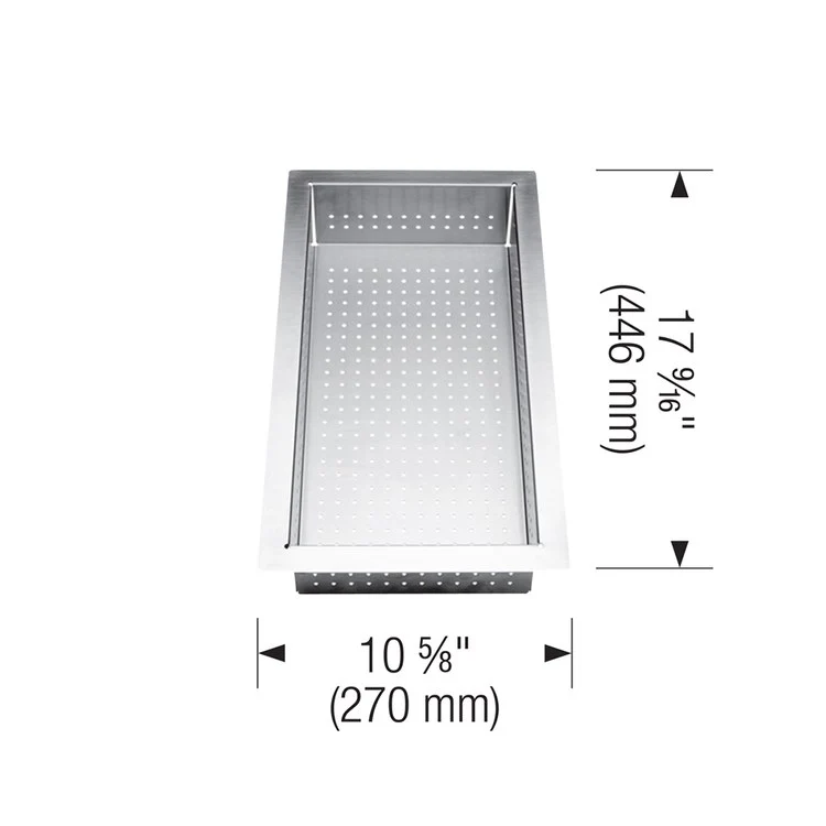 Heavy-Duty Stainless Steel Mesh Colander