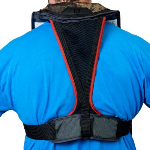 BLUESTORM Atmos 40 Automatic/Manual Inflatable PFD Life Jacket for Adults | US Coast Guard (USCG) Approved Life Vest