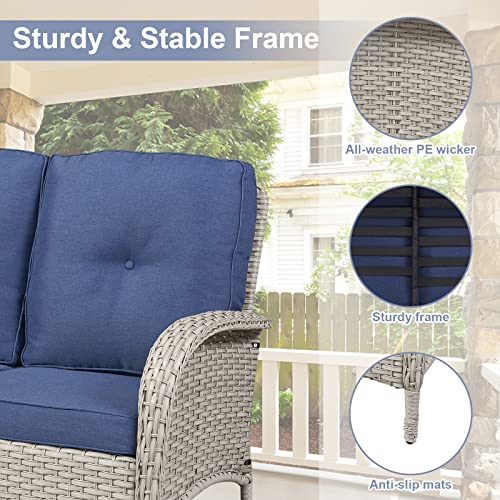 Patio Club Chair Wicker Chairs