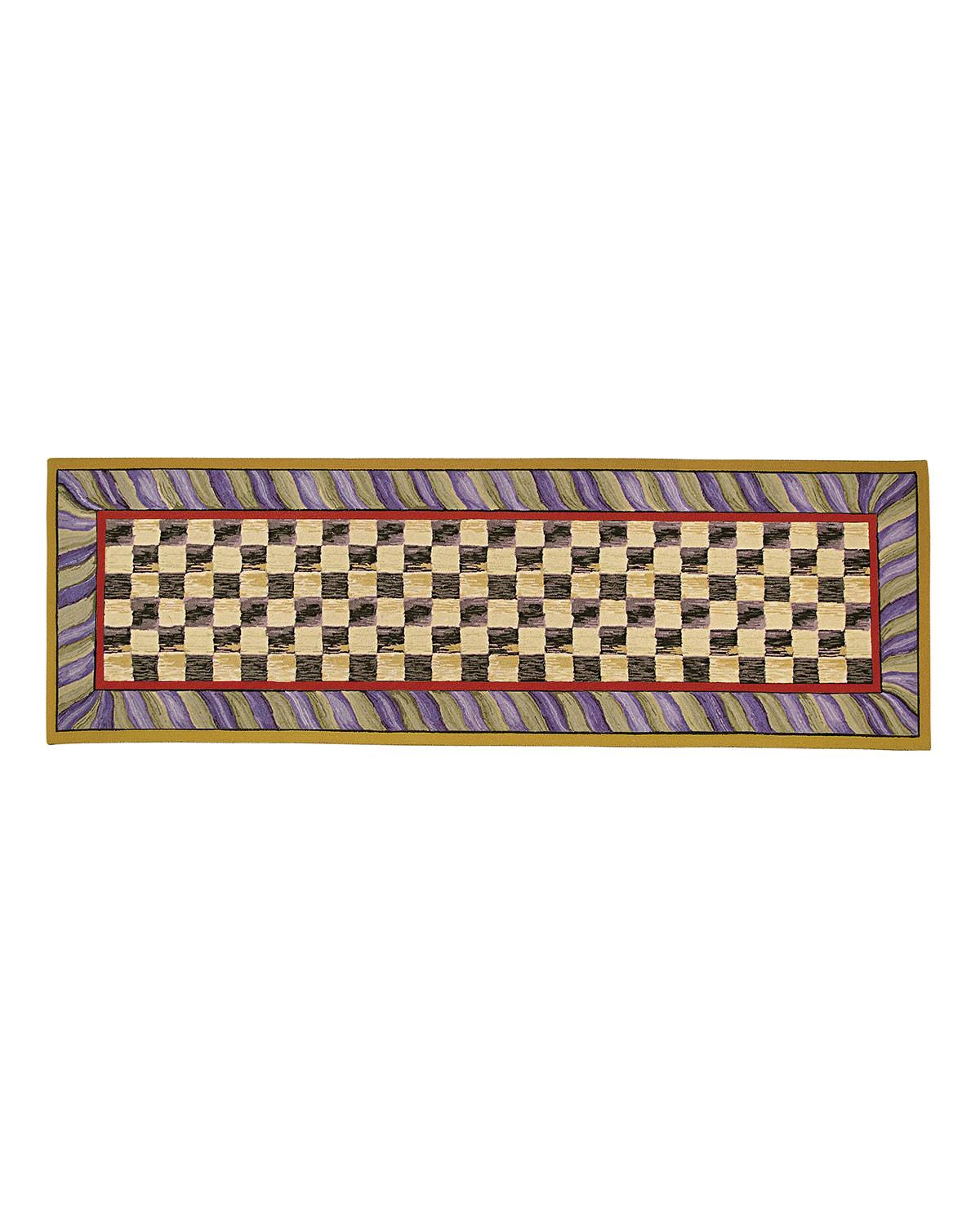 MacKenzie-Childs Courtly Check Runner, 2&6 x 8&