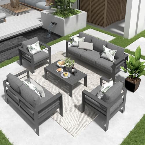 Solaste Aluminum Patio Furniture Set