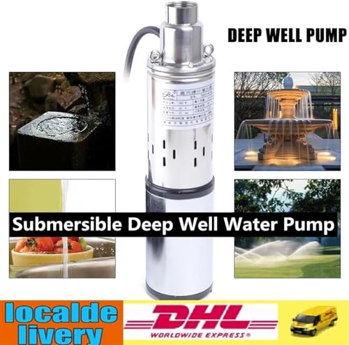 submersible pump Solar water well pump kit 12V 24V 48V Solar Water Pump Deep Well Pump Submersible Pump Farm Agricultural Irrigation Deep Well Pump