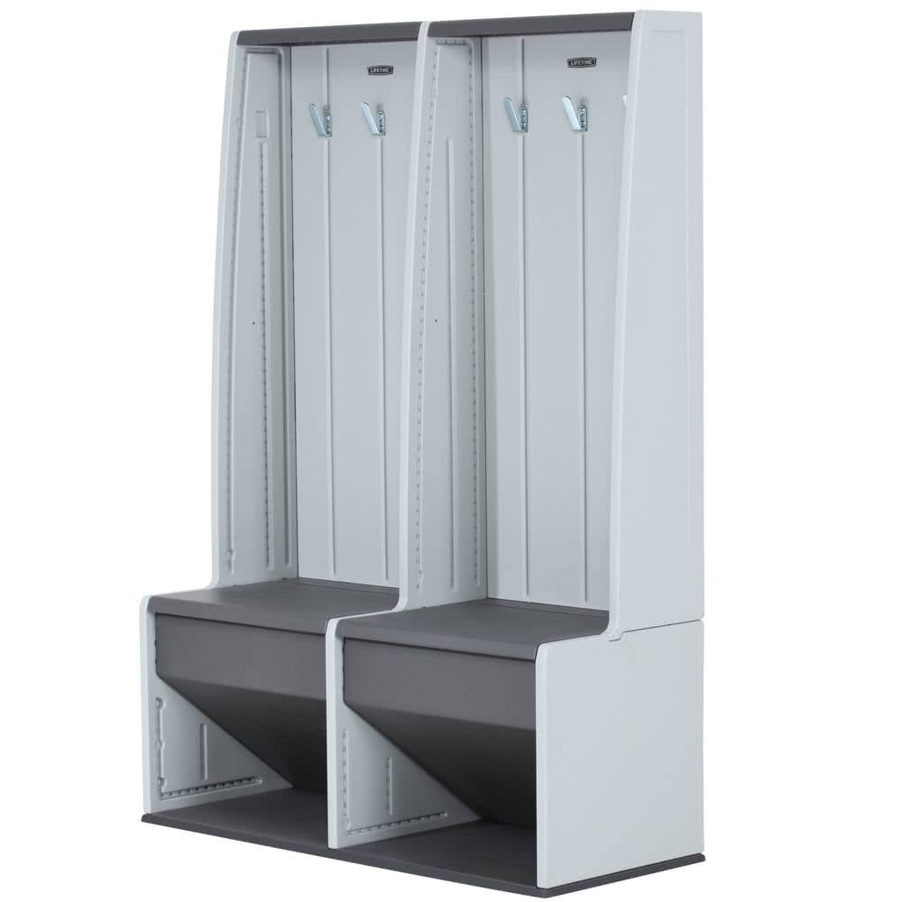Lifetime Home u0026 Garage Storage Locker, Gray