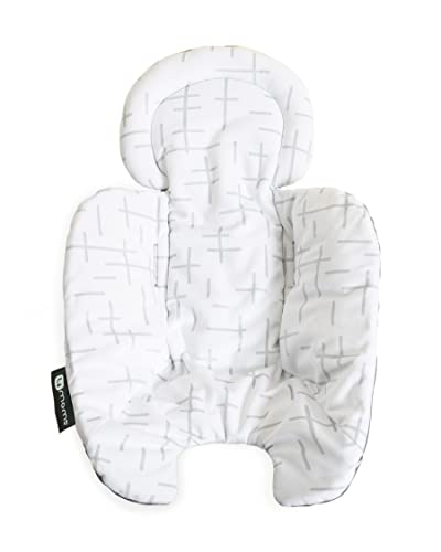 4moms RockaRoo Baby Rocker with Front to Back Gliding Motion, Graphite