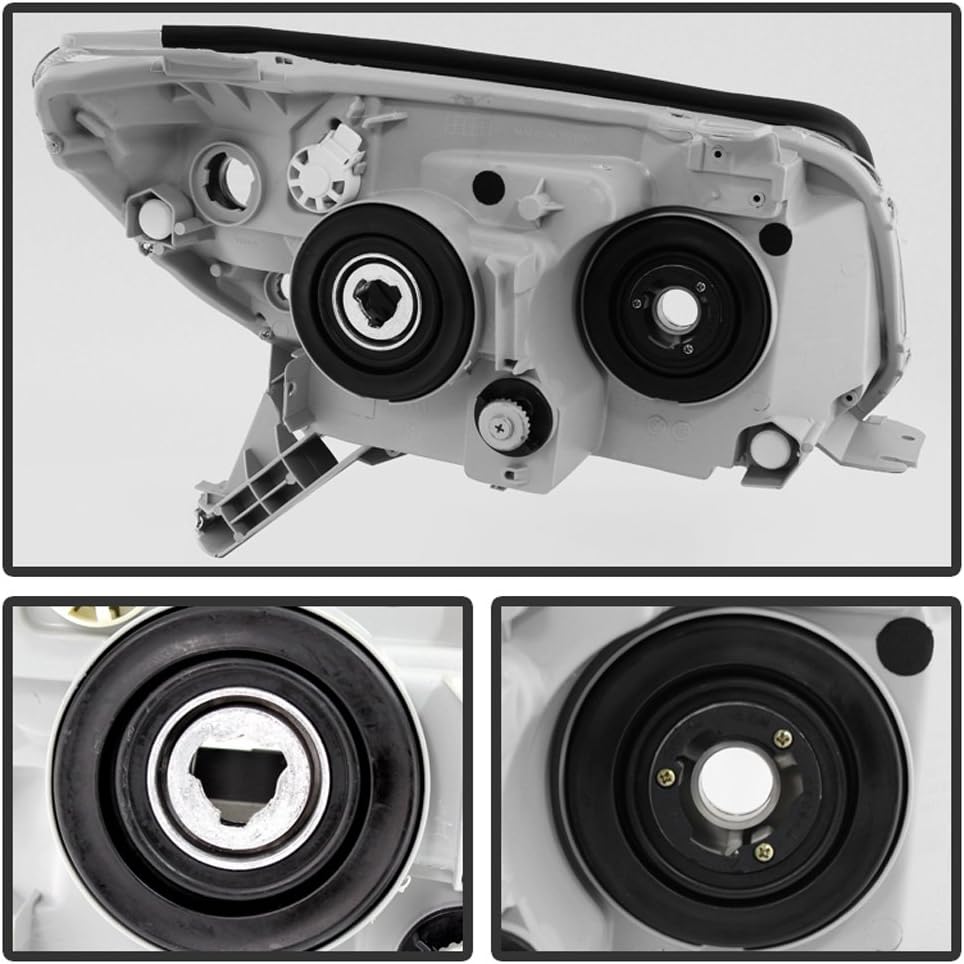 ACANII - For 2006-2009 Toyota 4Runner 4 Runner Projector Headlights lamp Driver + Passenger Side 06-09