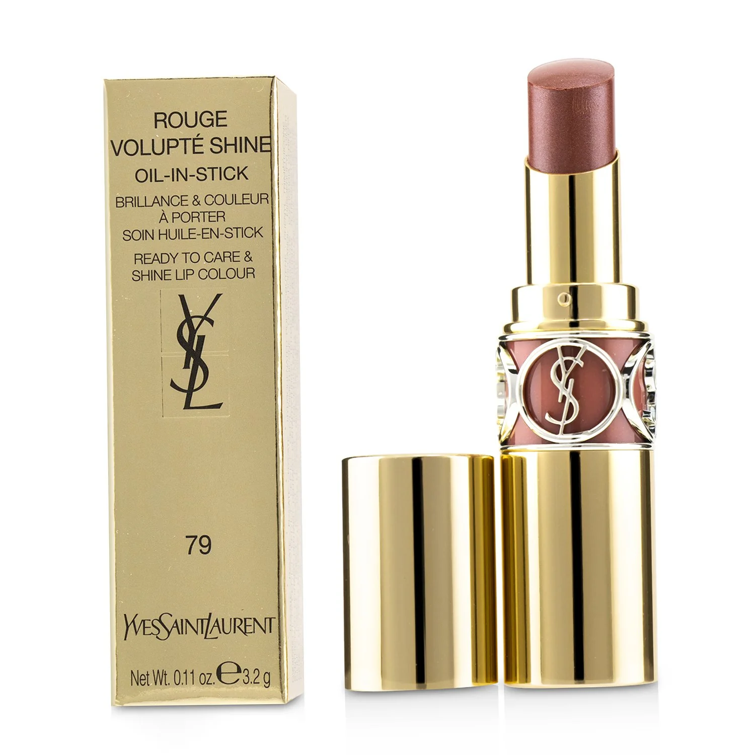 Yves Saint Laurent Rouge Volupte Shine - # 129 Carmine Retro 3.2g/0.11oz