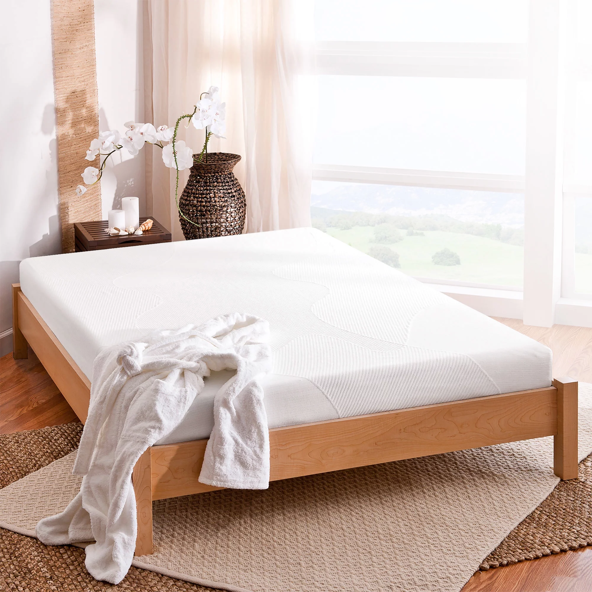 Spa Sensations by Zinus 8" Comfort Memory Foam Mattress, Twin