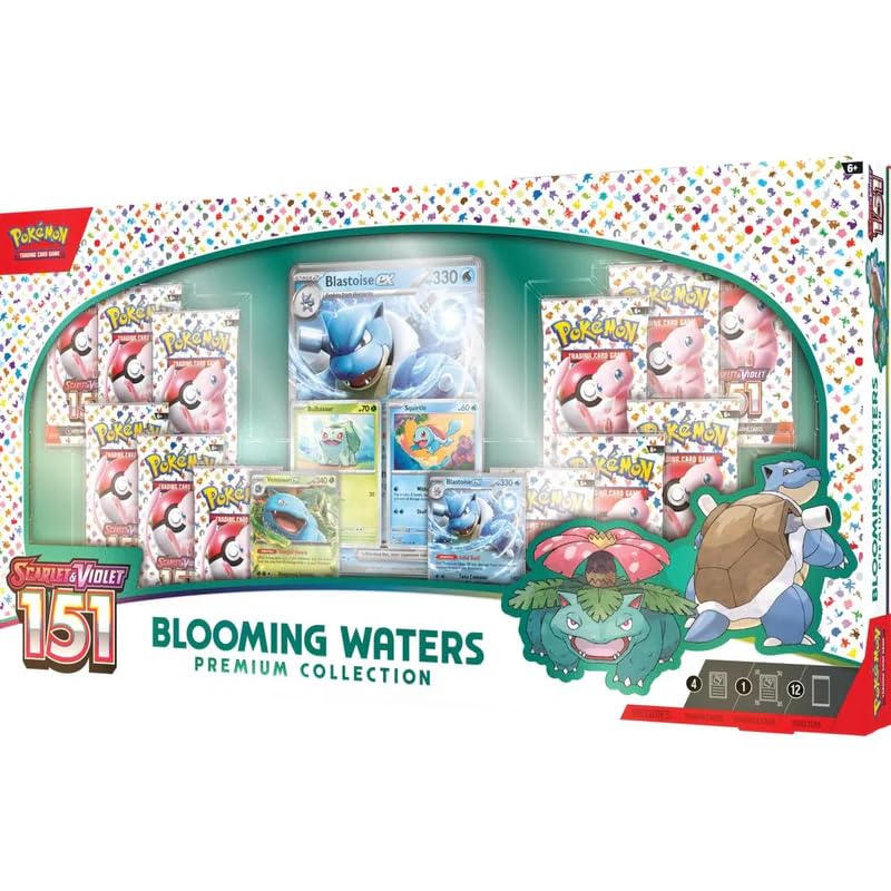 Pokemon TCG: Scarlet & Violet - 151 Blooming Waters Premium Collection