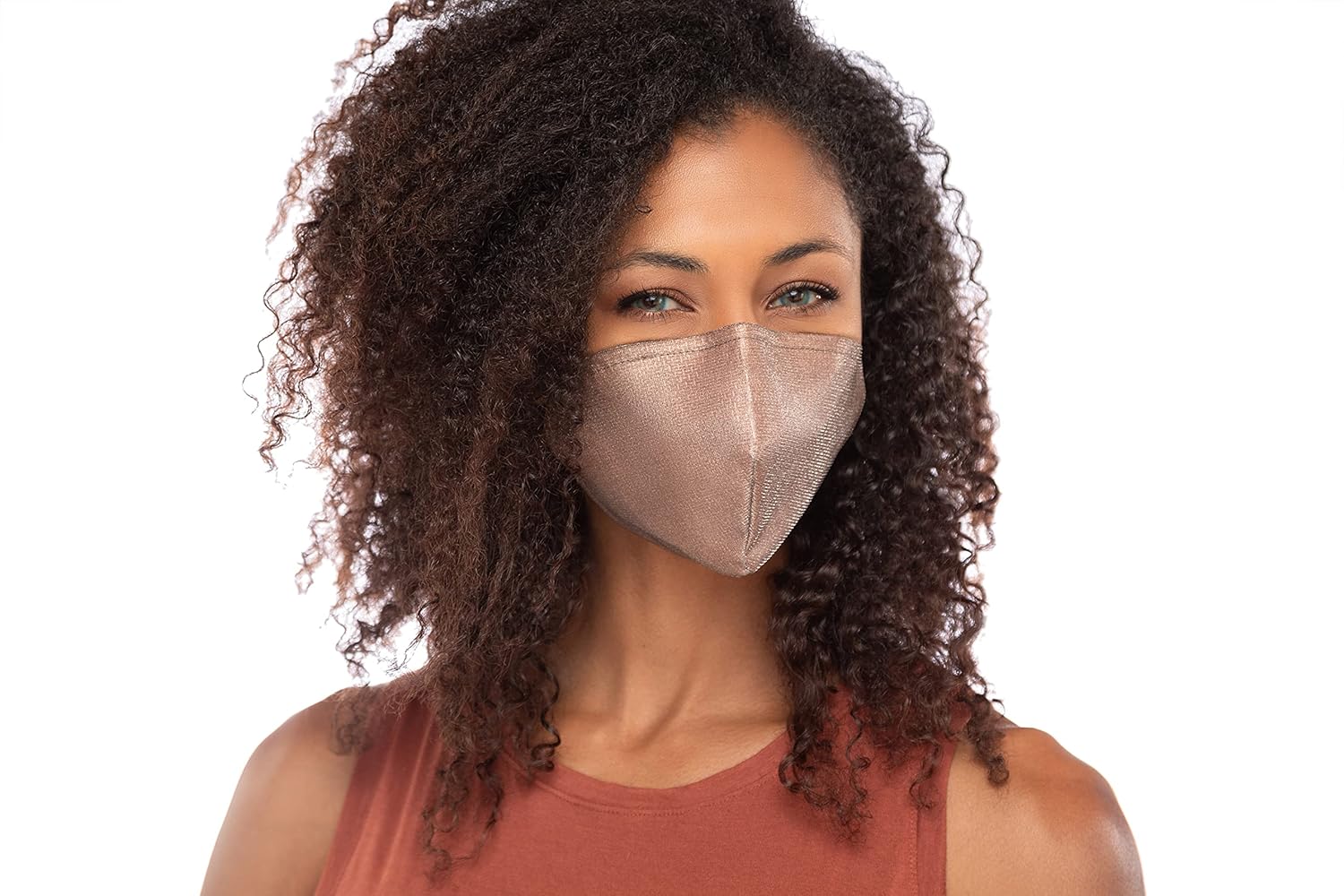 TRU47 Copper and Silver Cup Face Mask