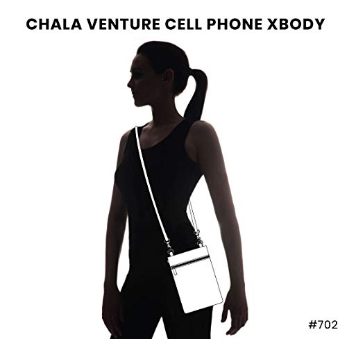 CHALA Crossbody RFID Cell Phone Purse - Women Nylon/Faux Leather Multicolor Handbag with Adjustable Strap Venture