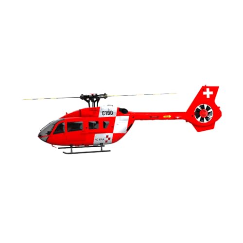 C190 1/30 Scale 6CH Single-Rotor RC Helicopter, Altitude Hold & Gyro Stabilization RC Plane, Beginner-Friendly Drone for Adult(4 Battery)