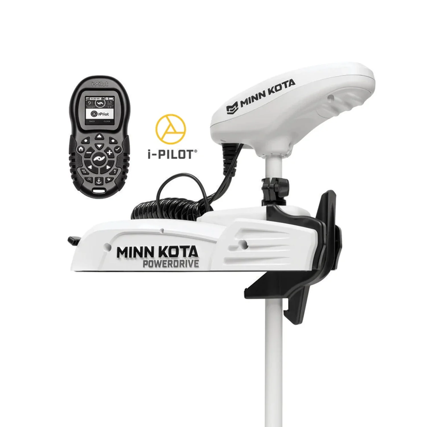 Minn Kota 1363556 Riptide PowerDrive Trolling Motor - 12V (55 lbs.), 48 Shaft, i-Pilot GPS