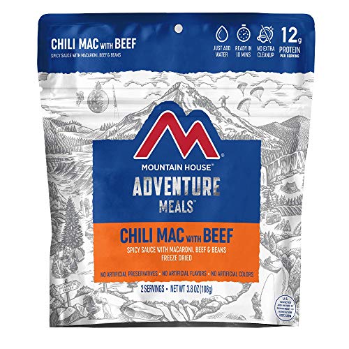 Mountain House Classic Meal Assortment Bucket Freeze Dried Backpacking & Camping Food 24 Servings