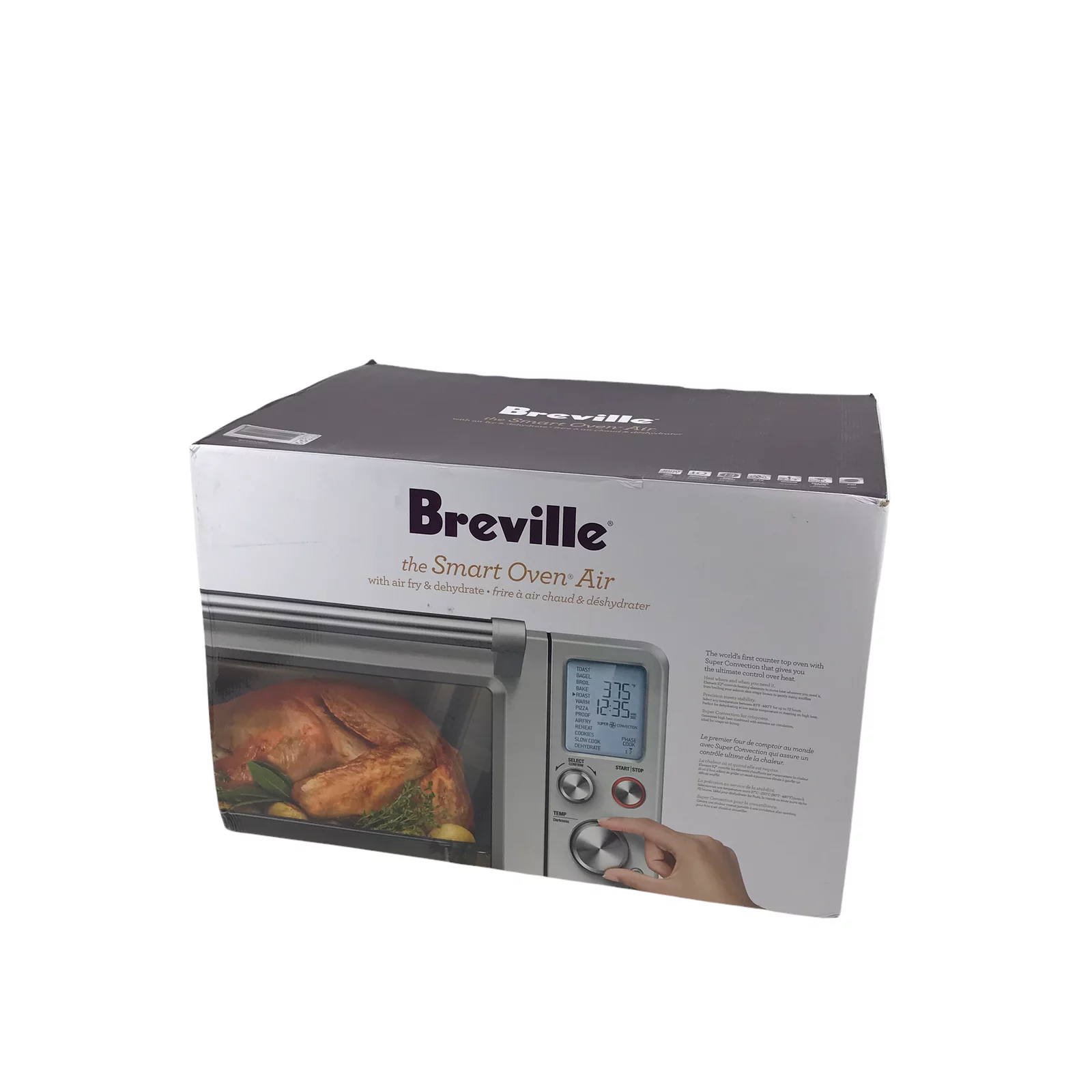 Open Box Breville BOV900BSS the Smart Oven Air Fryer, Countertop Convection Oven #NO6948