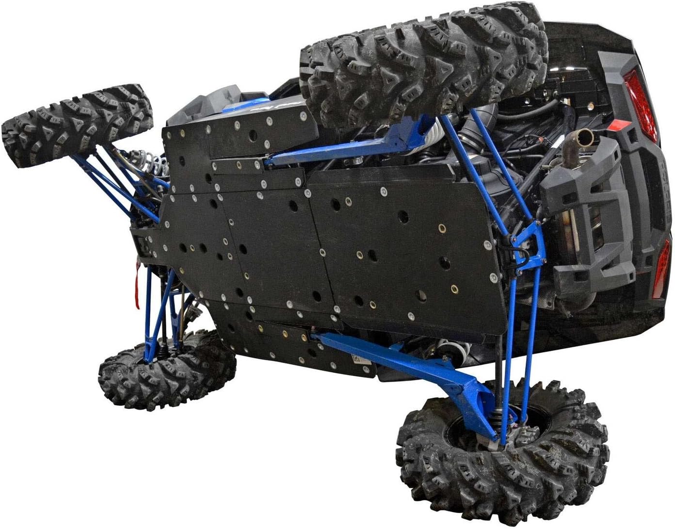 SuperATV Full Skid Plate for 2014-2015 Polaris RZR XP 1000 | Made In The USA l 1/2” Thick Proprietary ARMW Material | Full Front to Back Protection |