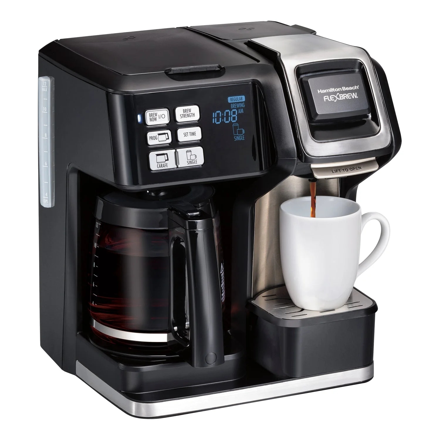 Hamilton Beach FlexBrew 2-Way Single Serve Coffee Maker