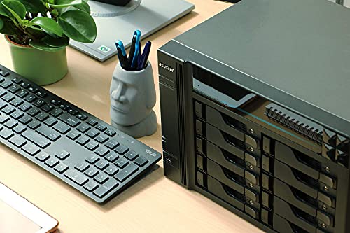 Asustor Lockerstor 4 Gen2 - AS6704T | 4-Bay NAS, Quad-Core 2.0GHz Processor, 4 M.2 NVMe Slots (PCIe 3.0), Dual 2.5GbE, Expandable to 10GbE
