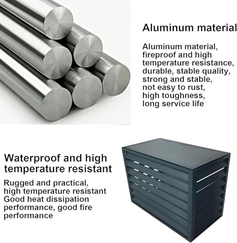 Aluminum Air Conditioner and Heat Pump Cover , mini split ac cover for outside unit