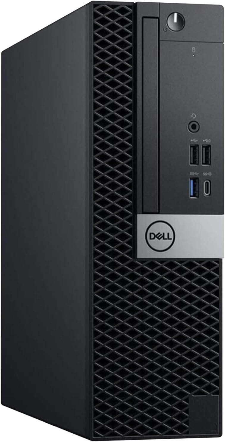 Dell Optiplex 5060 SFF Computer Desktop PC, Hexa Core i5 Processor Up to 4.1GHz, 32GB RAM, 1TB SSD, WiFi, Bluetooth 4.0, Dual 27 inch LED Monitors
