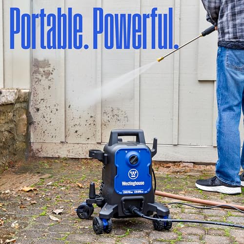 Westinghouse ePX3050 Electric Pressure Washer, 2100 Max PSI 1.76 Max GPM with Foam Cannon, for Cars/Fences/Driveways/Home/Patios