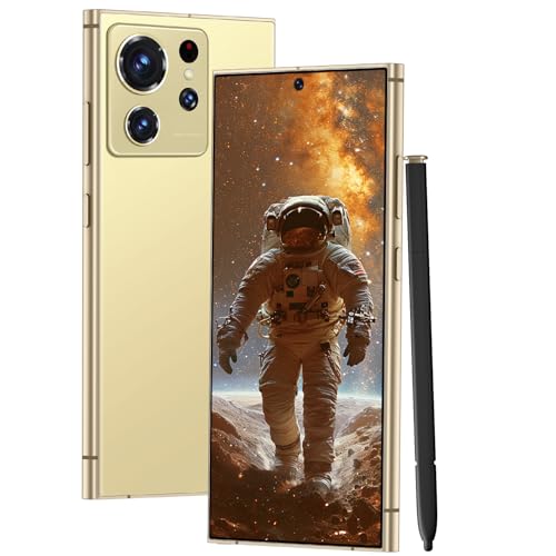 S24 Ultra Unlocked Cell Phones Smartphone with Built-in Pen 8+256GB Android 13 Phones 6.8" HD Screen Dual SIM 108MP+48MP Camera 6800 mAh (Green)