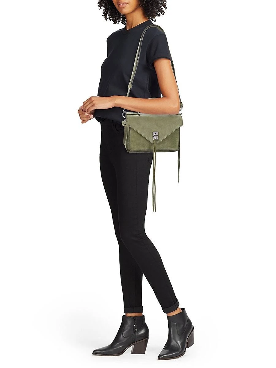 Rebecca Minkoff Small Darren Leather Messenger Bag