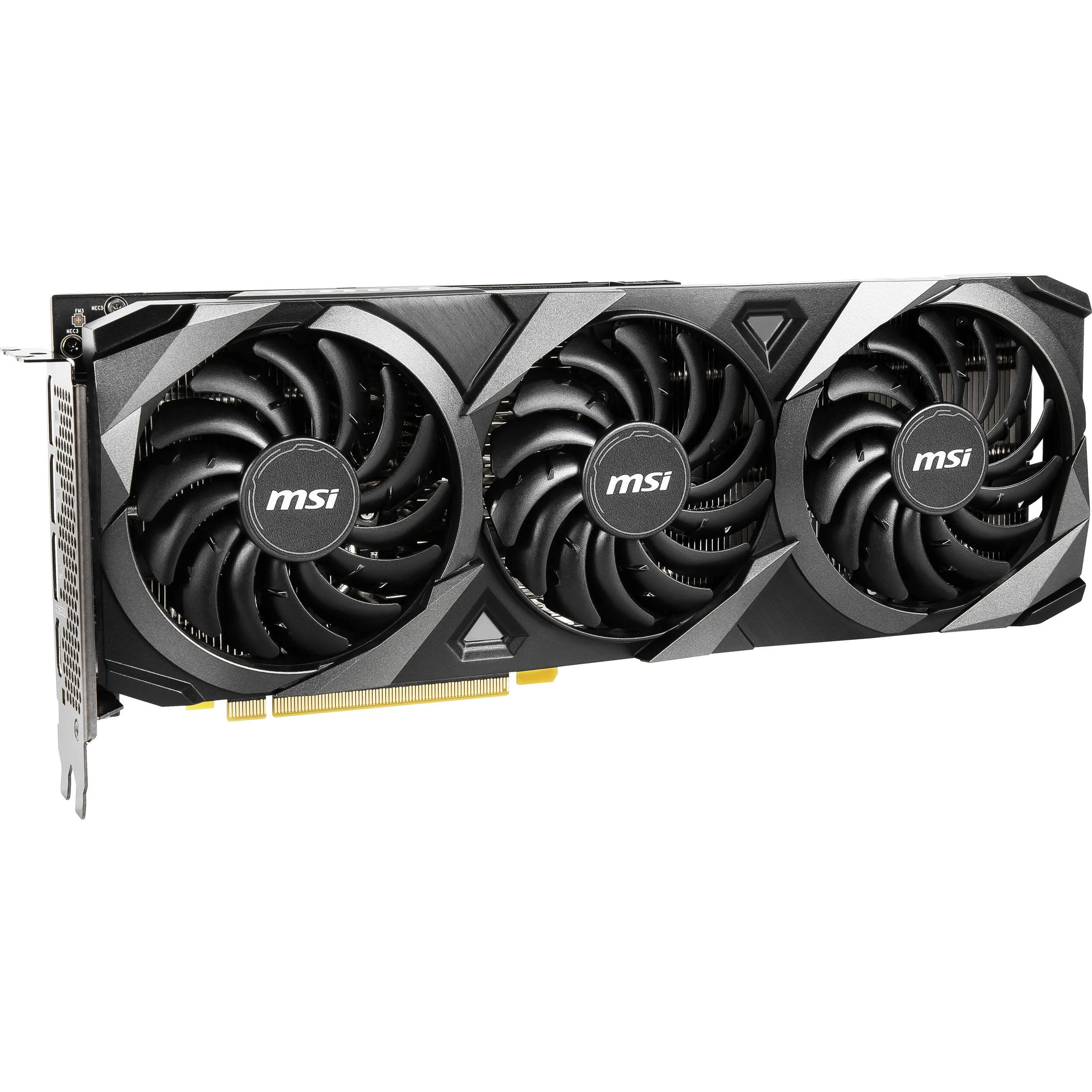 MSI GeForce RTX 3060 Ti VENTUS 3X OC Graphics Card, 8GB GDDR6, Ray Tracing, Efficient Cooling