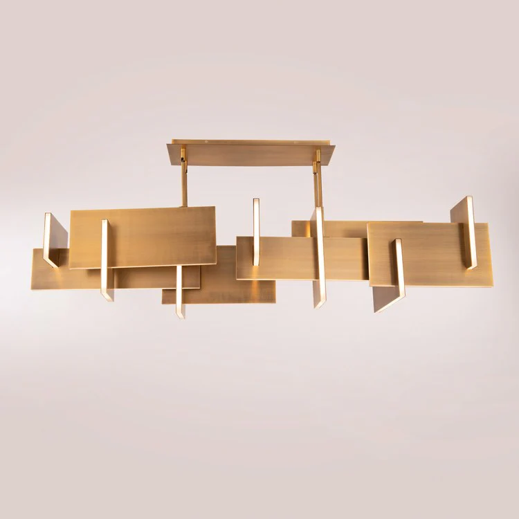 Amari Single-Light 58" LED Horizontal Chandelier 3000K