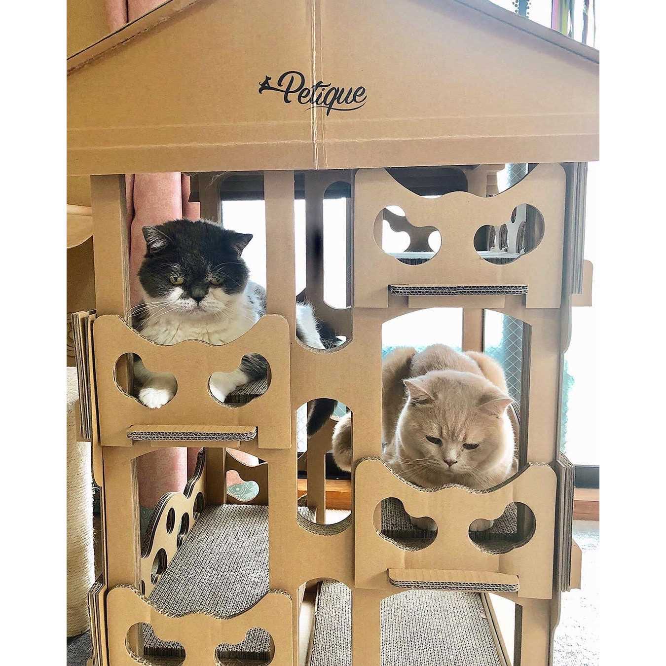 Petique Feline Chateau Cat House - Pet Supplies online store