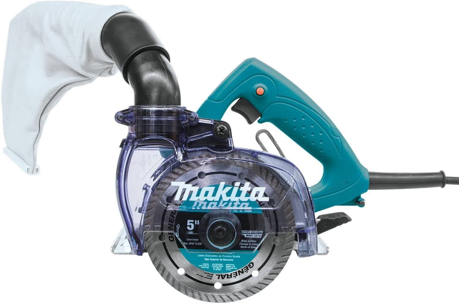 Makita 4100kb - 5 in. Dry Masonry Saw with Dust Extraction