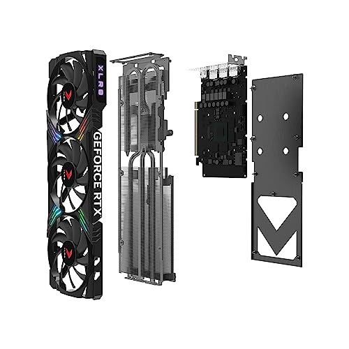 PNY GeForce RTX&trade; 4060 Ti 8GB Verto&trade; OC Dual Fan Graphics Card DLSS 3 (128-bit, PCIe 4.0, GDDR6, HDMI/DisplayPort, Supports 4k, 2 Slot)