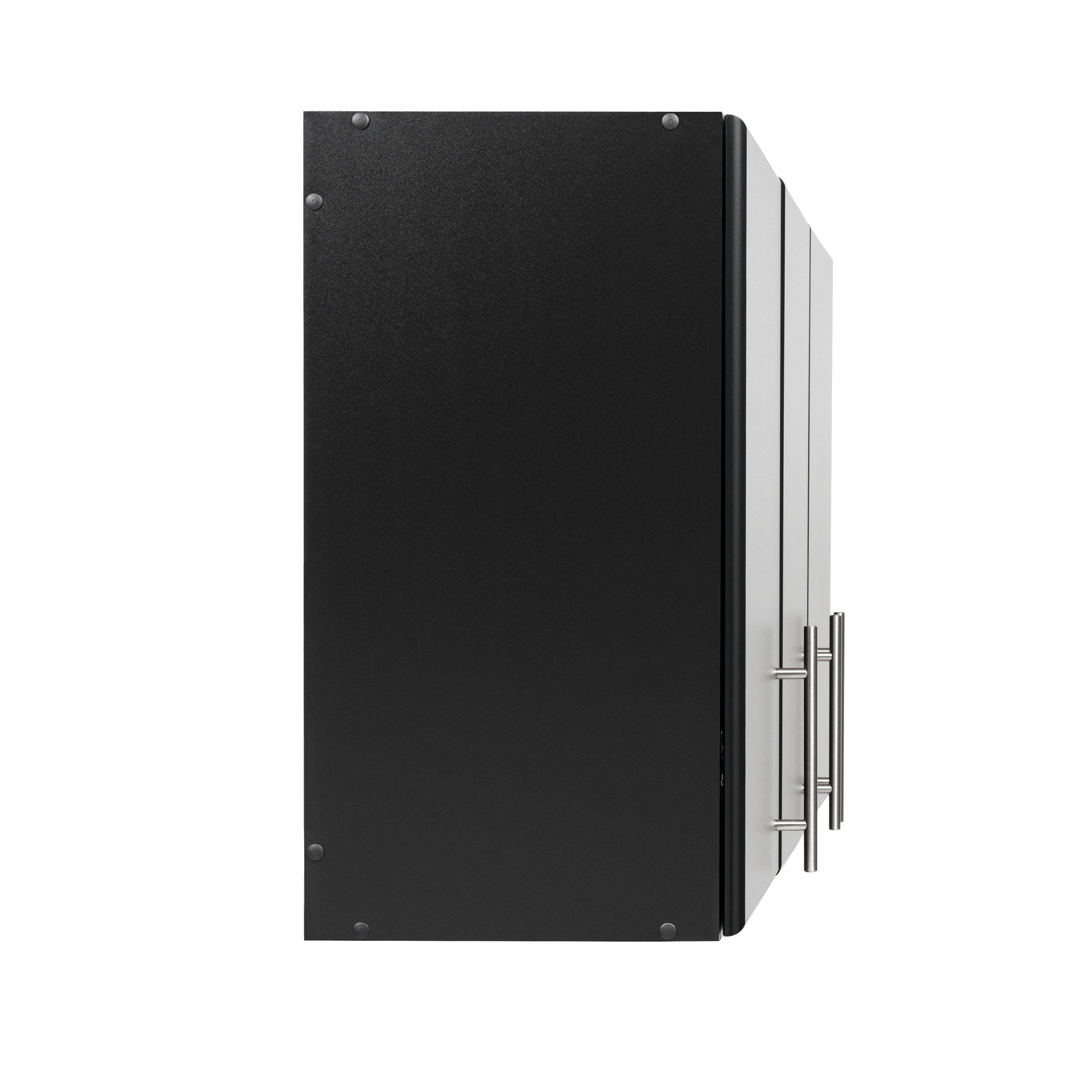 Prepac Elite Wall Cabinet, Black, 54x22