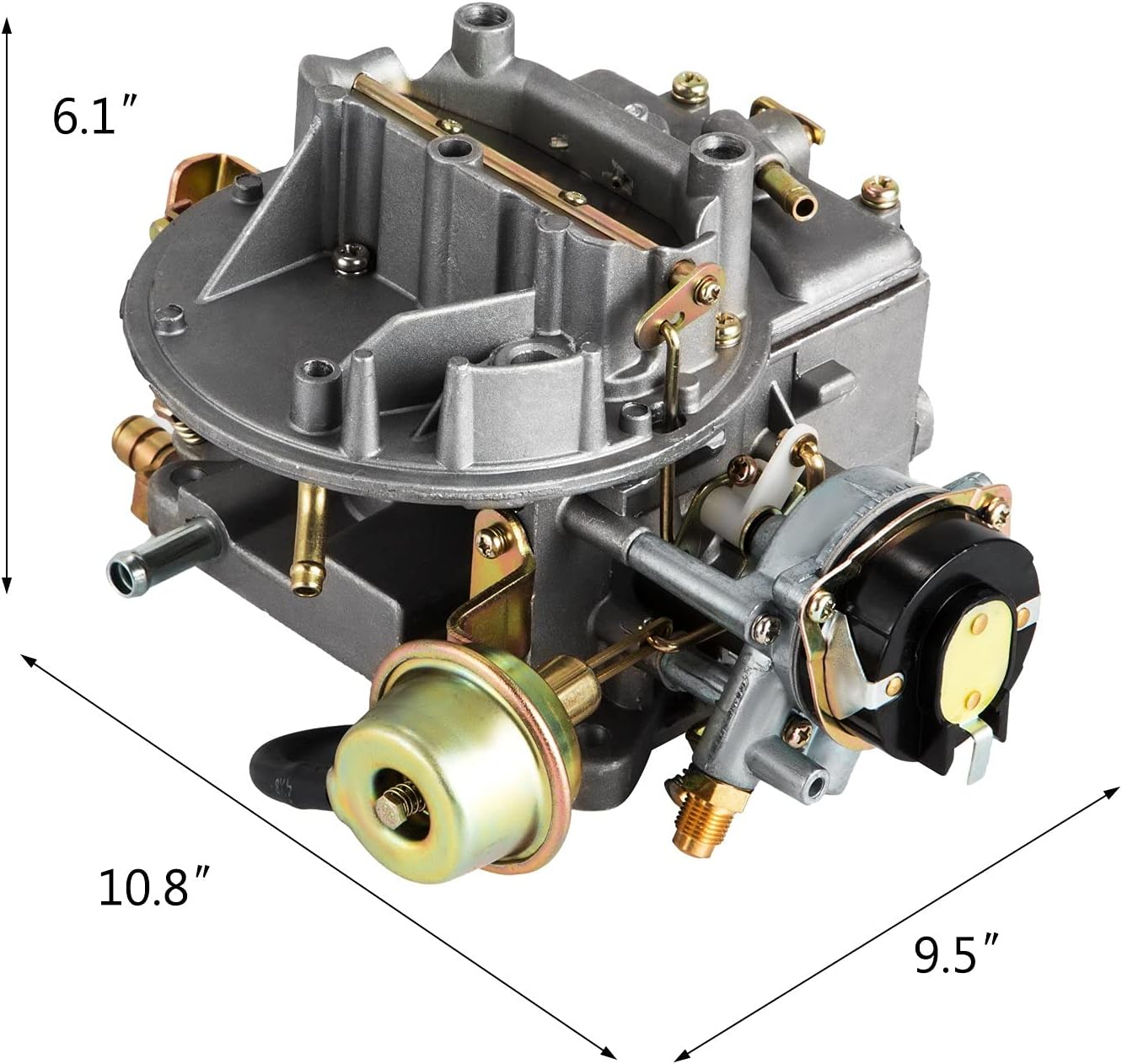 Mophorn Carburetor Heavy Duty 2100 2 Barrel Carburetor for F100 F250 F350 Mustang Engine 289 302 351 for JEEP 360 Carburetor (for Ford F100 F250 F350)