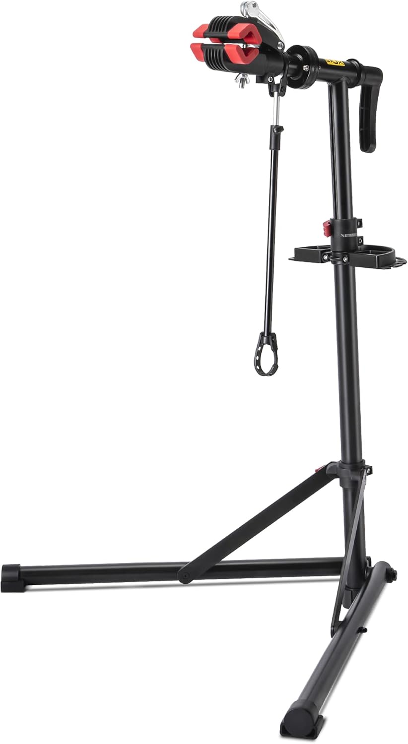 CXWXC Bike Repair Stand -Shop Home Bicycle Mechanic Maintenance Rack- Welded Head Height Adjustable