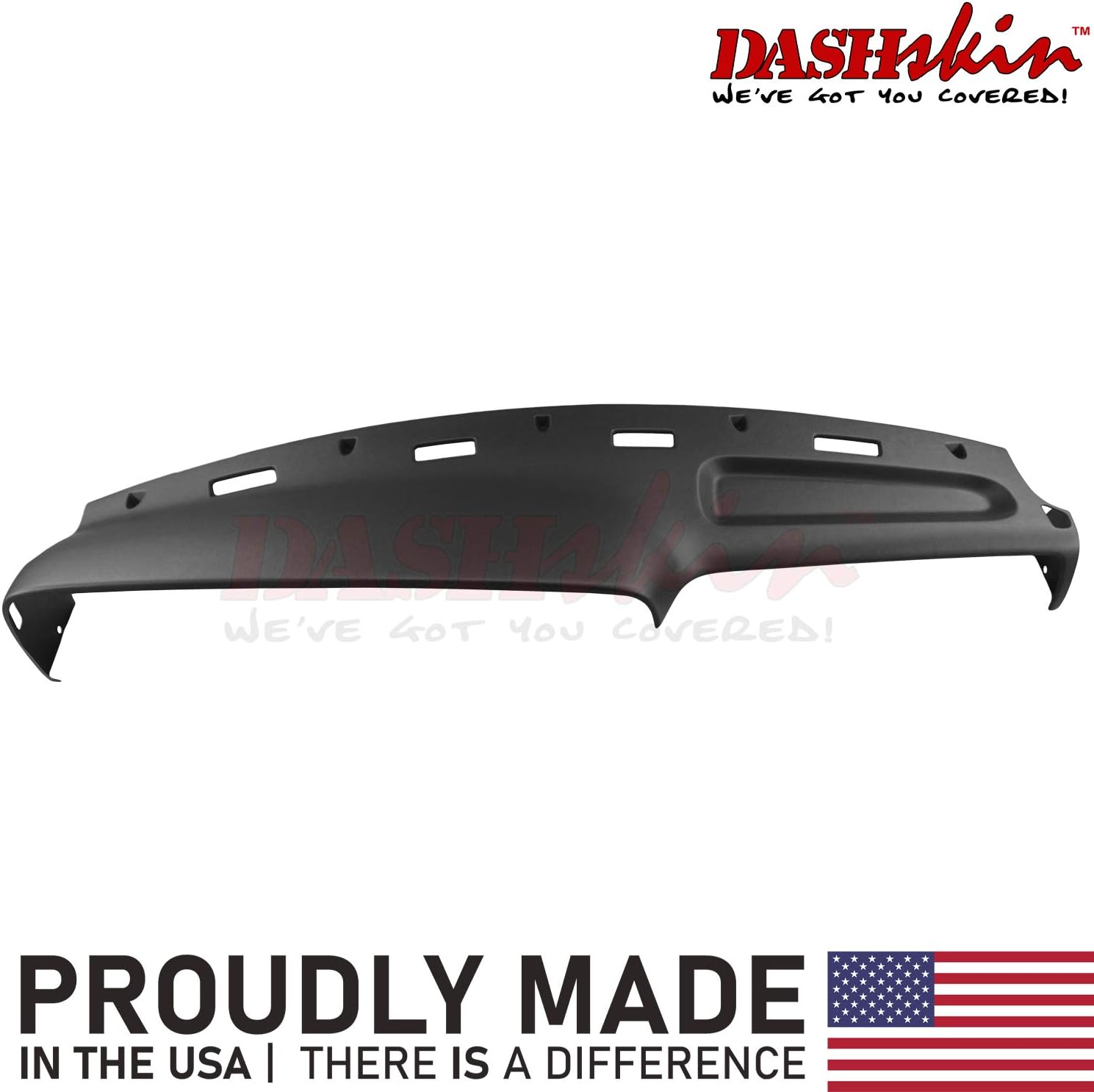 DashSkin Molded Dash Cover Compatible with 1997 Dodge Ram in Mist Grey (USA Made)