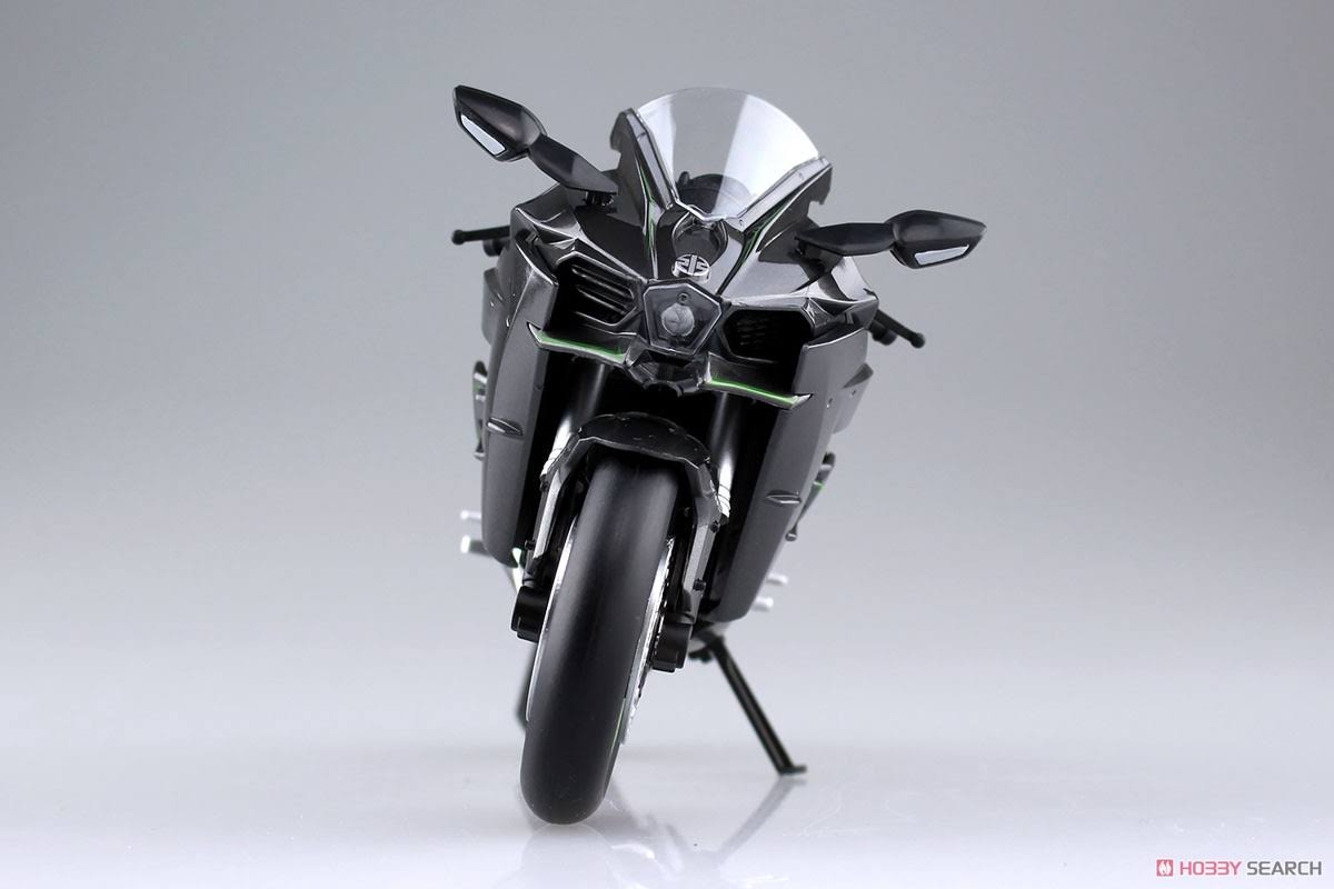 Aoshima Skynet 04569 Kawasaki Ninja H2 1/12 Scale Finished Model