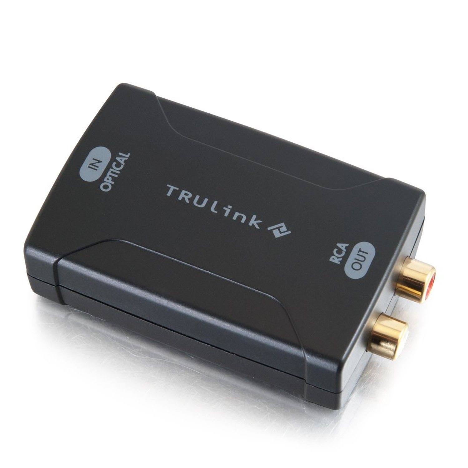 C2G 28727 Toslink to RCA Analog Audio Converter (dac)
