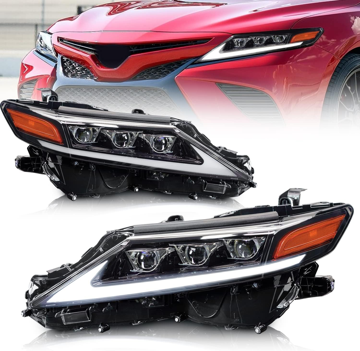 Headlights Assembly for Toyota Camry 2018 2019 2020 2021